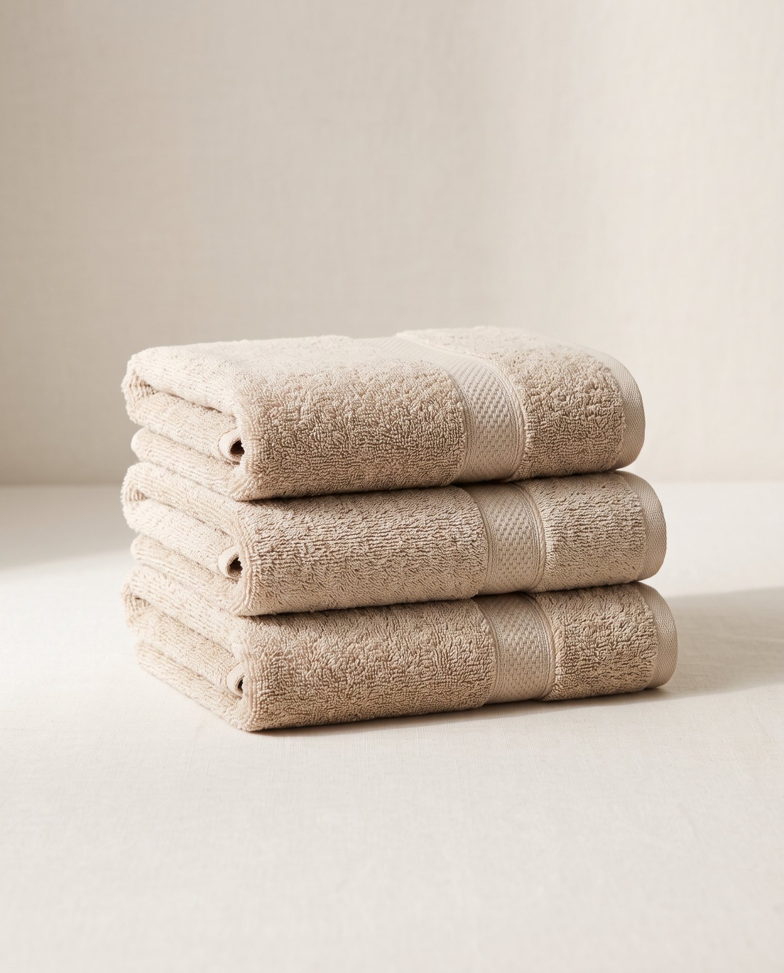 Folded hand towels